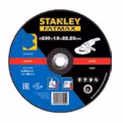 Stanley STA32687-QZ, Disque de coupe, Métal, Toutes marques, 2,22 cm, 23 cm, Noir, Bleu