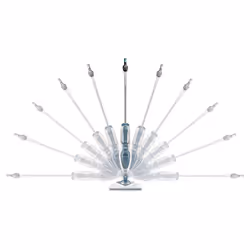 Black & Decker FSM1630 Balai Vapeur 1600 W 0,5 L Bleu - Vue supplémentaire 4