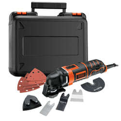 Black & Decker MT300KA-QS outil multi-fonctions oscillant Noir, Orange 300 W 10000 OPM