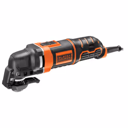 Black & Decker MT300KA-QS outil multi-fonctions oscillant Noir, Orange 300 W 10000 OPM