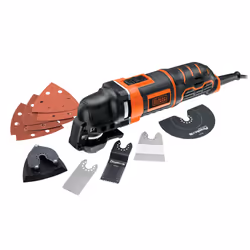 Black & Decker MT300KA-QS outil multi-fonctions oscillant Noir, Orange 300 W 10000 OPM - Vue supplémentaire 4