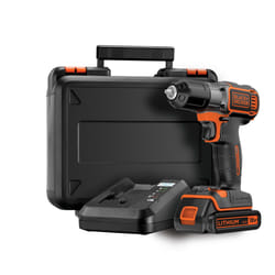 Black & Decker ASD18K-QW perceuse Sans clé Noir, Orange