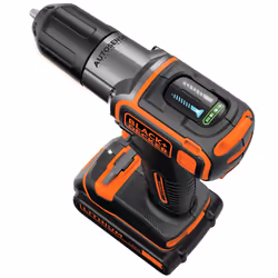 Black & Decker ASD18KB-QW perceuse Noir, Orange
