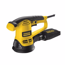 Stanley FME440K Ponceuse à disque 12000 tr/min Noir, Jaune 480 W