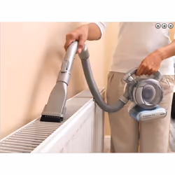 Black & Decker PD1420LP aspirateur de table Bleu, Métallique Sans sac