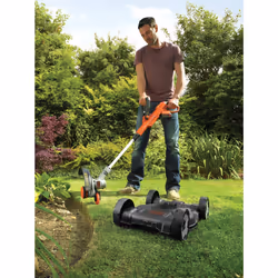 Black & Decker STC1820CM-QW débroussailleuse et coupe-bordure Batterie Noir, Orange, Argent