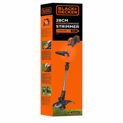 Black & Decker STC1820CM-QW débroussailleuse et coupe-bordure Batterie Noir, Orange, Argent - Vue supplémentaire 8