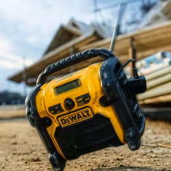 DeWALT DCR020-QW Radio portable Numérique Noir, Jaune - Vue supplémentaire 6