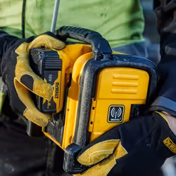 DeWALT DCR020-QW Radio portable Numérique Noir, Jaune - Vue supplémentaire 7