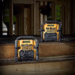 DeWALT DCR020-QW Radio portable Numérique Noir, Jaune - Vue supplémentaire 8