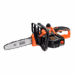 Black & Decker GKC1825L20 tronçonneuse Noir, Orange