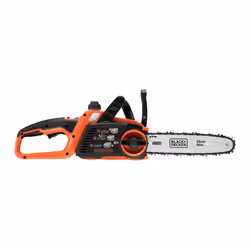 Black & Decker GKC1825L20 tronçonneuse Noir, Orange
