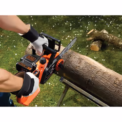 Black & Decker GKC1825L20 tronçonneuse Noir, Orange - Vue supplémentaire 4