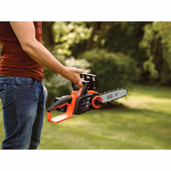 Black & Decker GKC1825L20 tronçonneuse Noir, Orange - Vue supplémentaire 8