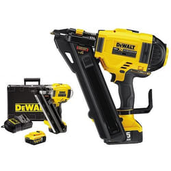 Bande de cloueuse DeWalt DCN693P2; 18 V; 2x5,0 Ah accu.