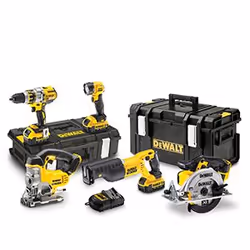 DeWALT DCK594M3, Jaune, 2000 tr/min, 34000 bpm, Batterie, 20 V, Lithium-Ion (Li-Ion)