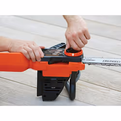 Black & Decker GKC3630L20 tronçonneuse Noir, Orange - Vue supplémentaire 6