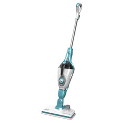 Black & Decker FSM1615-QS nettoyeur vapeur Steam mop 0,35 L 1300 W Bleu, Acier inoxydable, Blanc