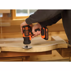 Black & Decker MT218K-QW outil multi-fonctions oscillant Noir, Orange 8500 OPM - Vue supplémentaire 10