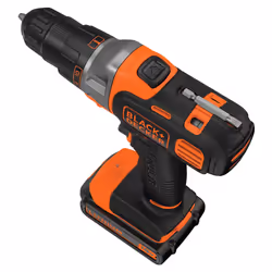 Black & Decker MT218K-QW outil multi-fonctions oscillant Noir, Orange 8500 OPM - Vue supplémentaire 4