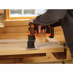 Black & Decker MT218K-QW outil multi-fonctions oscillant Noir, Orange 8500 OPM - Vue supplémentaire 6