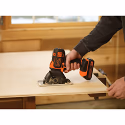 Black & Decker MT218K-QW outil multi-fonctions oscillant Noir, Orange 8500 OPM - Vue supplémentaire 8