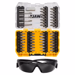 Jeu de tournevis DeWalt DT70703-QZ; 47 pcs + lunettes de soleil