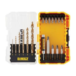 Jeu de forets et de tournevis DeWalt DT70711-QZ; 19 unités