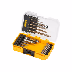 Jeu de forets et de tournevis DeWalt DT70711-QZ; 19 unités