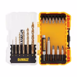 Jeu de forets et de tournevis DeWalt DT70711-QZ; 19 unités