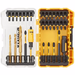 DEWALT DT70741T-QZ - Jeu de tournevis FLEXTORQ 32 pièces Description Jeu de 32 pièces pour le vissage FLEXTORQ : 25mm Ph2, Ph ...