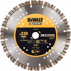 Disque à tronçonner diamanté DeWalt DT40260-QZ; 230x22,23x3 mm