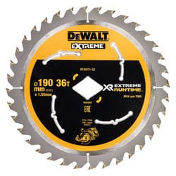 Lame de scie DeWalt DT40271-QZ; 190 mm; Z36