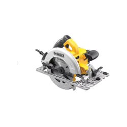Dewalt - Scie circulaire 1600W 61 mm en set avec rail de guidage 1500 mm (DWE576KR-QS)