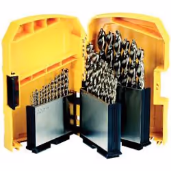 DeWALT CASSETTA, Perceuse, Ensemble de forets, Alliage d'acier, Acier rapide, 29 pièce(s), 1, 1.5, 2, 2.5, 3, 3.2, 3.3, 3.5,  ...