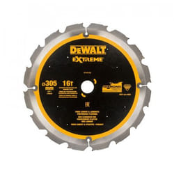 Lame de scie pour plaques de fibres de ciment DeWalt DT1475-QZ; 16T; 305 mm