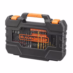 Trépans de vissage et de perçage Black & Decker A7230-XJ; 104 unités