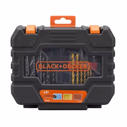 Trépans de vissage et de perçage Black & Decker A7233-XJ; 31 unités