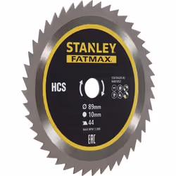 Disque de scie universel Stanley FatMax STA10420-XJ; 89x10 mm; Z44; 1 unités