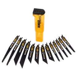 DeWALT DT99550-QZ Lame de scie sauteuse, à chantourner et sabre Lames de scie sabre Bimétal 13 pièce(s)