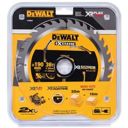 Lame de scie DeWalt XR Extreme; 190x1,55x30 mm; Z36