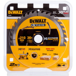 Lame de scie DeWalt XR Extreme; 210x1,8x30 mm; Z36