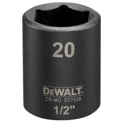 Dewalt - Douilles impact diamètre 20 mm 1/2'