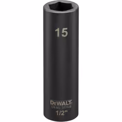DT7549-QZ - Clé à chocs Ø 15mm 1/2" Description Clé à chocs Ø 15mm 1/2" Motif convexe à 6 points pour plus de durabilité Test ...
