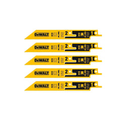 DeWALT DT2417-QZ Lame de scie sauteuse, à chantourner et sabre Lames de scie sabre 6 pièce(s)
