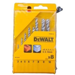 Dewalt - Jeu de forets pour maçonnerie DT9288-QZ 8 unités