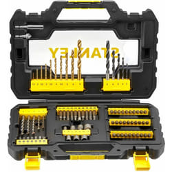 Stanley Coffret 76 pièces percage / vissage STA88544-XJ