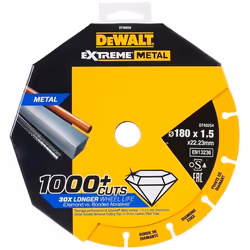 Disque à tronçonner diamanté DeWalt DT40254-QZ; 180x22,23 mm