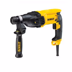DeWALT D25133K, SDS Plus, Noir, Blanc, 2,6 cm, 1500 tr/min, 5500 bpm, 1,3 cm