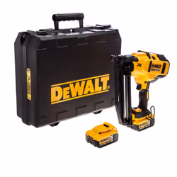 Bande de cloueuse DeWalt DCN660P2-QW; 18 V; 2x5,0 Ah accu.